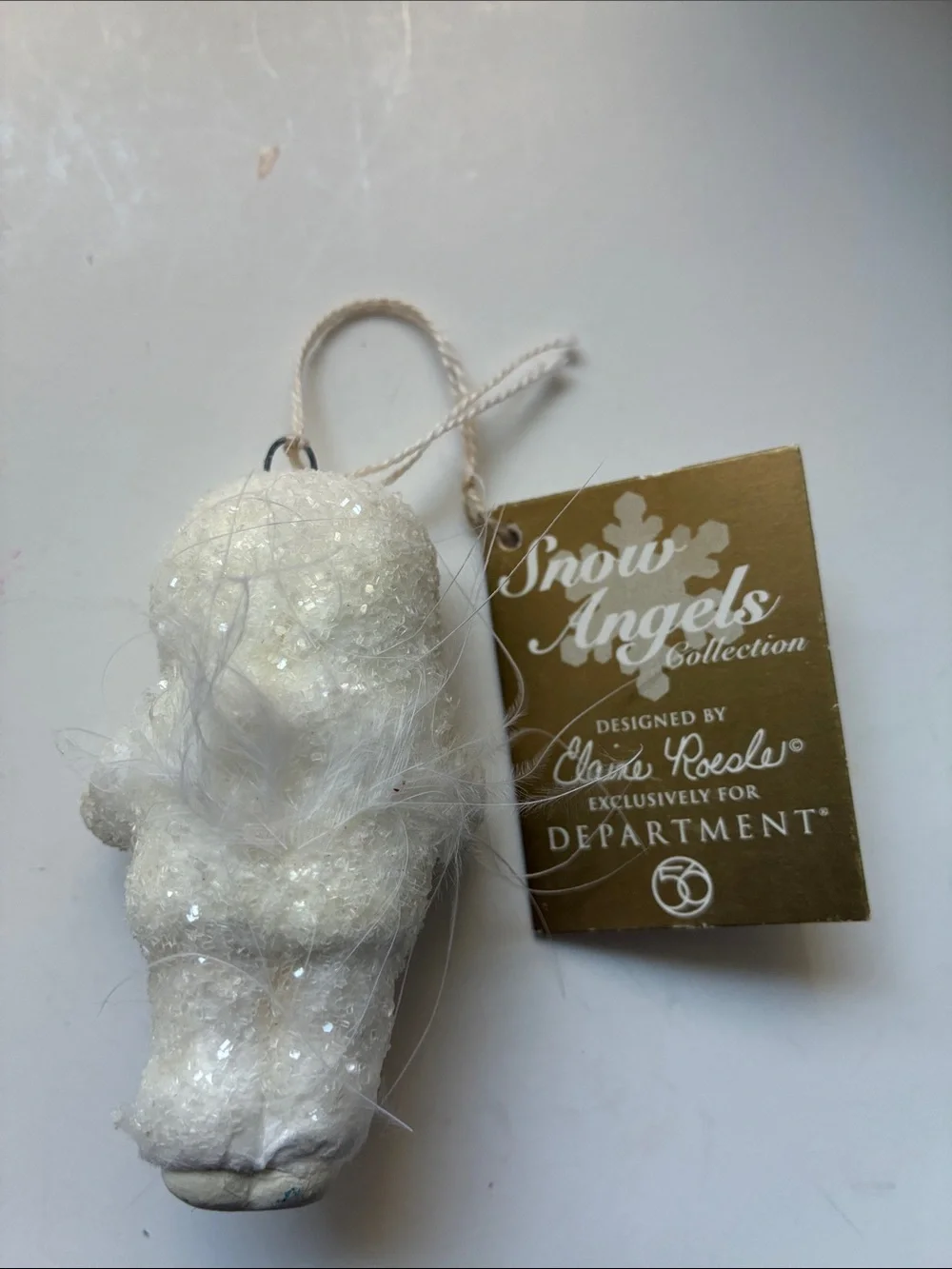 Snow Angels Collection Vintage Pixie Ornament Department 56